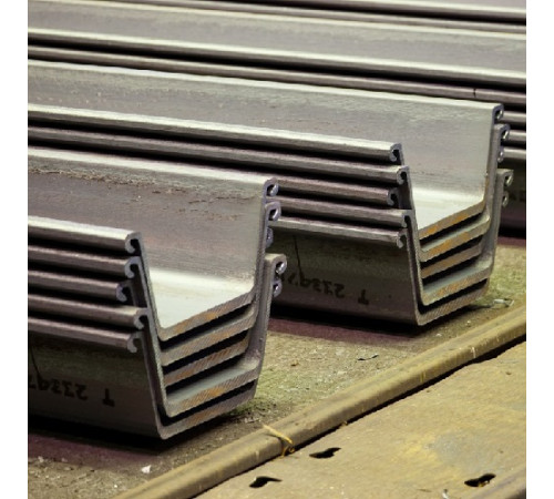 Шпунты Ларсена в Новополоцке для строительства и укрепления