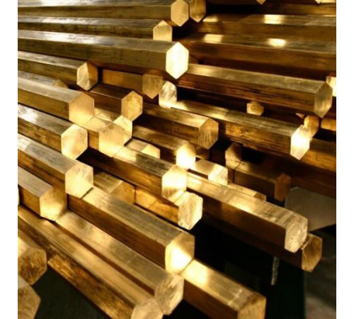 Латунные шестигранники в Новополоцке с доставкой по Беларуси