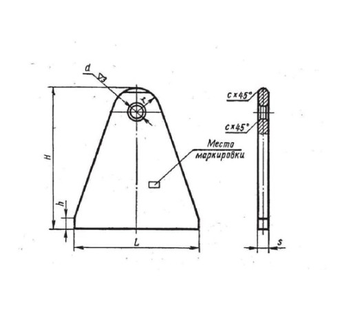 Плавники приварные с накладкой в Новополоцке от Спецметаллстрой