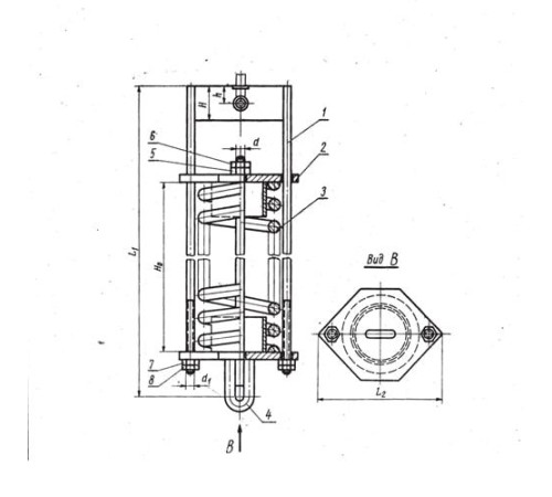 Блоки пружин подвесок стальных трубопроводов в Новополоцке
