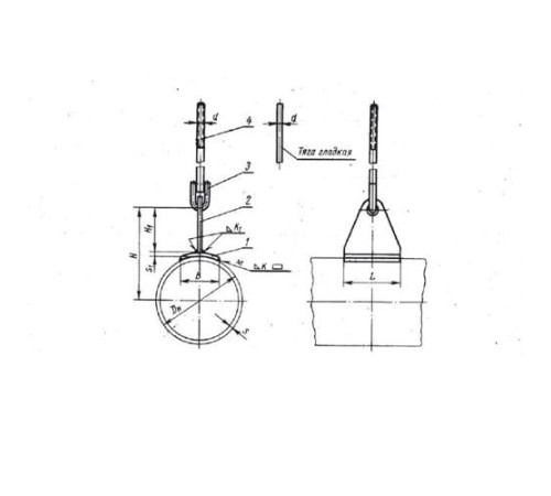 Блоки приварные с накладкой подвесок трубопроводов в Новополоцке