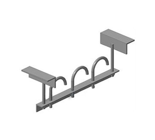 Крепления трубопроводов к плитам перекрытия в Новополоцке