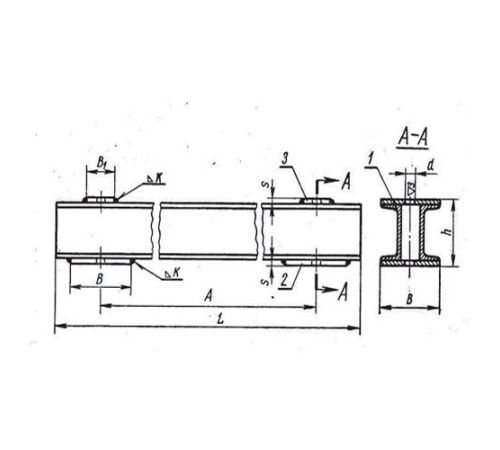 Балки опорных подвесок трубопроводов в Новополоцке
