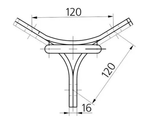 Коромысла типа КТ3-7-1 в Новополоцке для ЛЭП