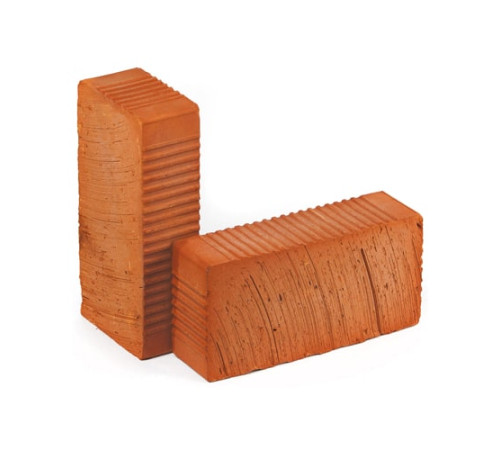 Облицовочные керамические рифленые кирпичи в Новополоцке