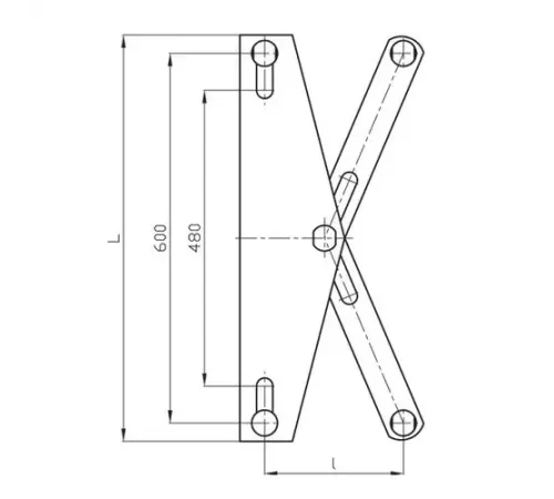 Коромысла типа 2КЛ для ЛЭП в Новополоцке