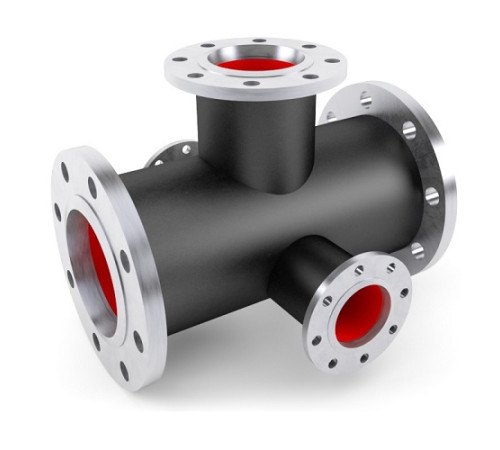 Кресты фланцевые с пожарной подставкой чугунные в Новополоцке