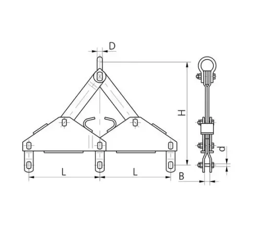 Коромысла типа 3КБ для ЛЭП в Новополоцке
