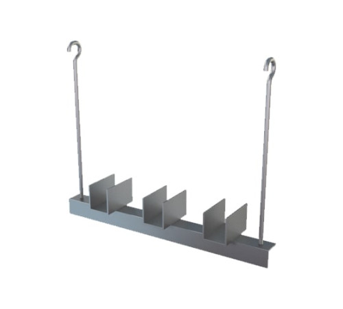 Подвески трех труб с изоляцией в Новополоцке