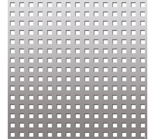 Перфорированные листы Qg с квадратными отверстиями 1х2м в Новополоцке