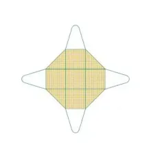 Сеть грузовая восьмигранная