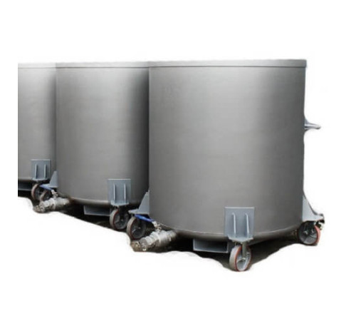 Передвижные дежи для лакокрасочной промышленности в Новополоцке