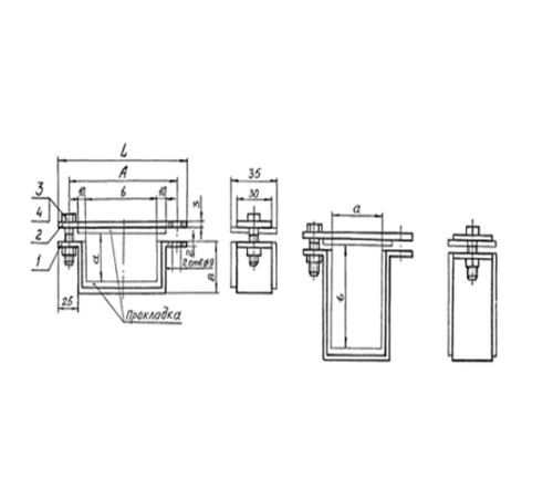 Подвески судовых трубопроводов Тип 9 в Новополоцке