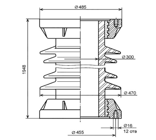 Армированные покрышки ПВЭ для элегазовых выключателей в Новополоцке