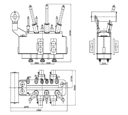 Силовые автотрансформаторы 220-500 кВ в Новополоцке