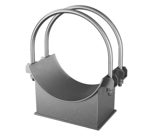 Двуххомутовые скользящие опоры для труб в Новополоцке