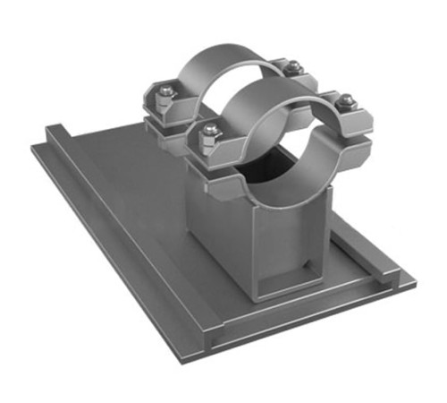 Хомутовые скользящие опоры для трубопроводов в Новополоцке