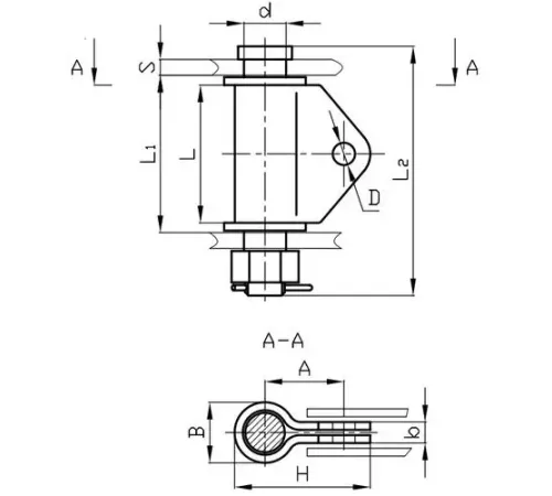 Узлы крепления КГН для ЛЭП в Новополоцке и Беларуси