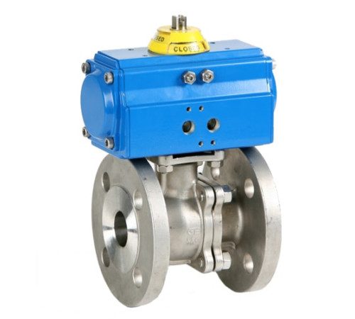 Шаровые фланцевые краны с приводом в Новополоцке для юрлиц