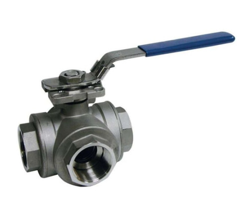 Трехходовые шаровые муфтовые краны AISI в Новополоцке