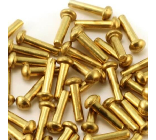 Латунные заклепки с полукруглой головкой в Новополоцке