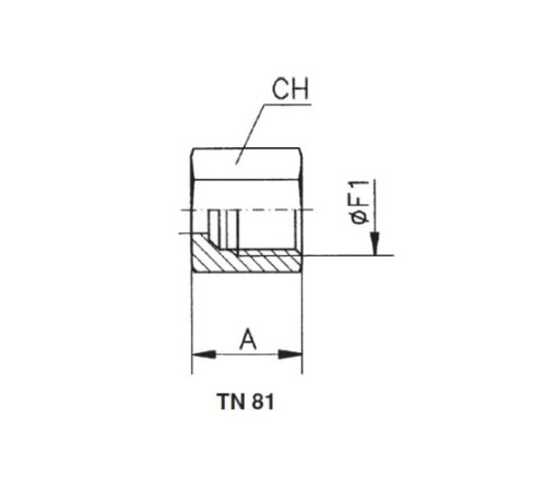 Накидные гайки TN81 и врезные кольца TN88 в Новополоцке