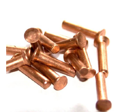 Медные заклепки с потайной головкой в Новополоцке