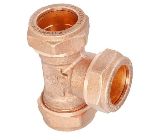 Медные обжимные тройники в Новополоцке с доставкой по Беларуси