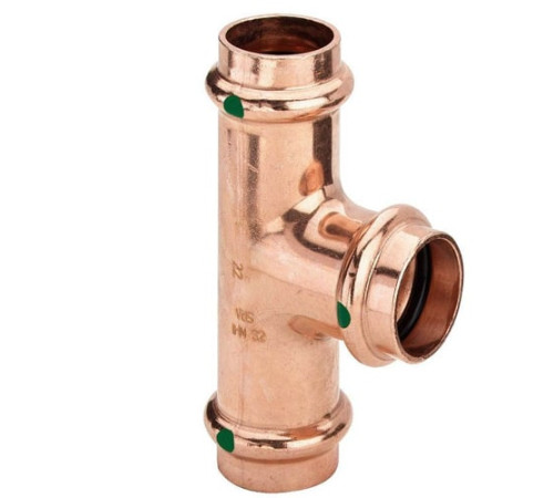 Медные пресс тройники в Новополоцке для трубопроводов