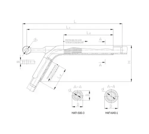 Натяжные прессуемые зажимы НАП для ЛЭП в Новополоцке
