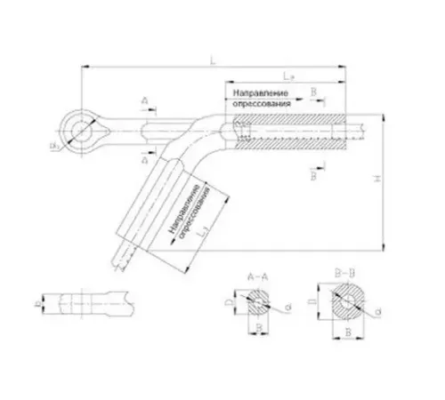 Натяжные прессуемые зажимы НАСУС в Новополоцке