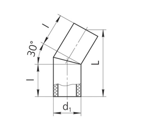 Оболочки на теплоизоляционные отводы 30° в Новополоцке