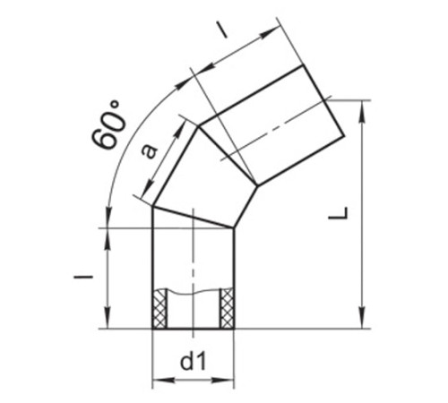 Оболочки на теплоизоляционные отводы 60° в Новополоцке