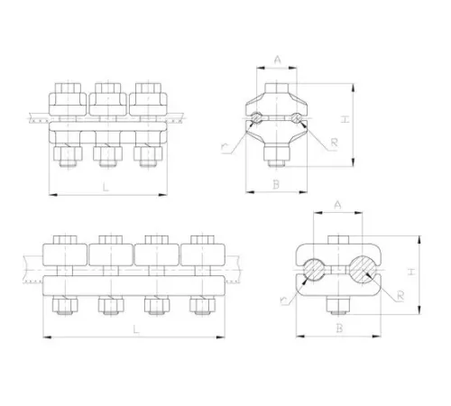 Плашечные зажимы типа ПАМ в Новополоцке и Беларуси