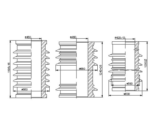 Покрышки для трансформаторов напряжения 110 кВ в Новополоцке