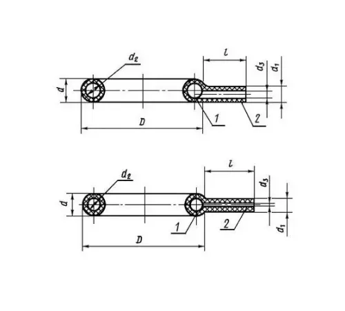 Резинотканевые прокладки полые круглого сечения в Новополоцке