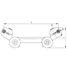 Демпфируюущие распорки типа РД