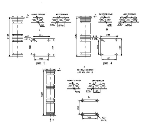 Шинные опоры ШО 150 и ШО 220 в Новополоцке с доставкой по Беларуси