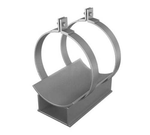 Скользящие подкладные опоры в футляре для труб ППУ в Новополоцке