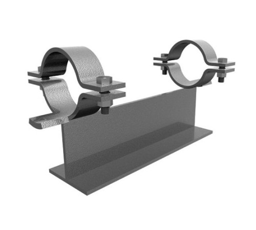 Тавровые хомутовые неподвижные опоры в Новополоцке