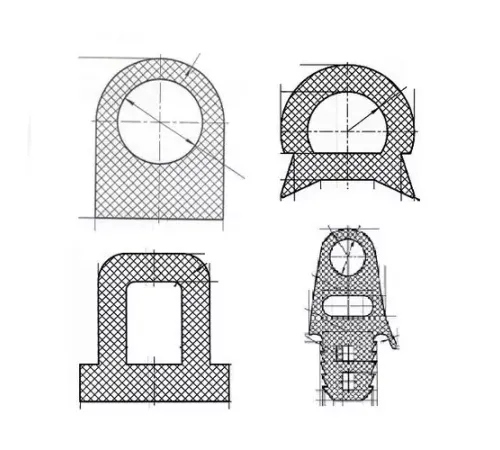 Термостойкие силиконовые профили в Новополоцке для юрлиц