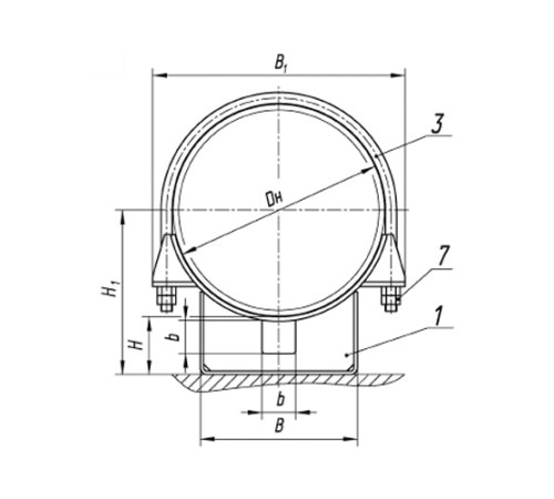 Опоры ТПР.05.29.00.000 для трубопроводов в Новополоцке