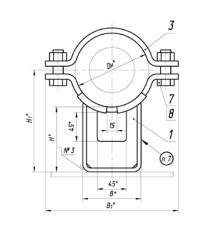 Опоры ТПР.08.73(1).00.000