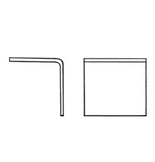 Угольник для пружинного блока