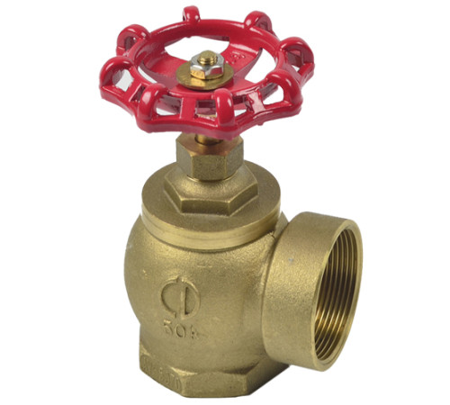 Запорные пожарные латунные угловые вентили в Новополоцке