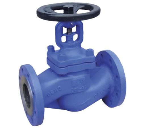 Запорные проходные фланцевые вентили-клапаны в Новополоцке